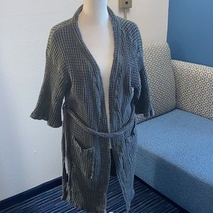 Bathen Waffle Woven Bathrobe